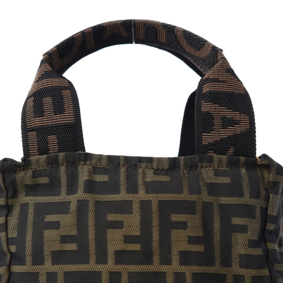 Rare vintage fendi zucca mini canvas purse - Picture 3 of 6